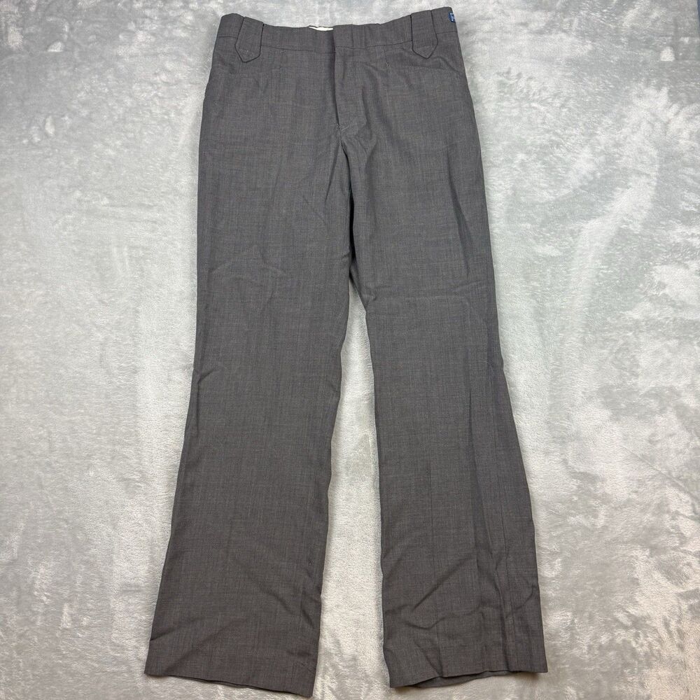 Vintage Pendleton Wool Pants Mens 33 Gray High Grade Western Wear USA Bootcut